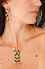 Load image into Gallery viewer, Bamboo Branna Aretes y Collar
