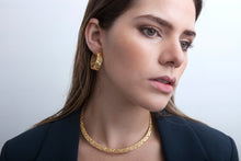 Load image into Gallery viewer, Bamboo Chloe Hoops
